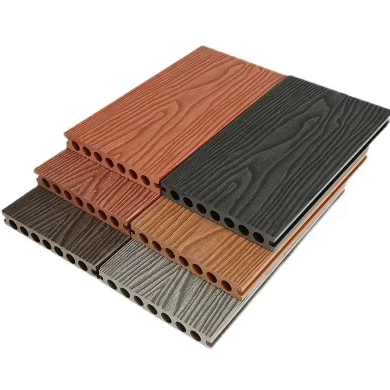 Waterproof Wpc Pool Deck Panel Uv Resistant Alternative Wood Wpc External Flooring