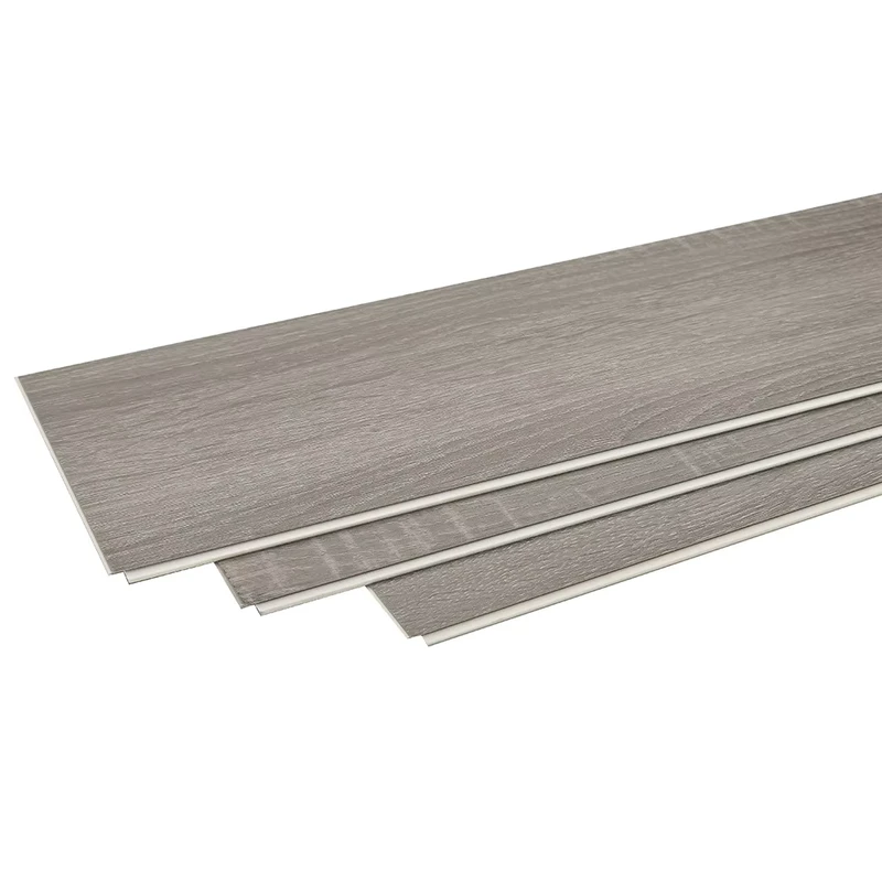 Waterproof and glue free installation of SPC wood grain flooring stone plastic cement PVC crystal locking type