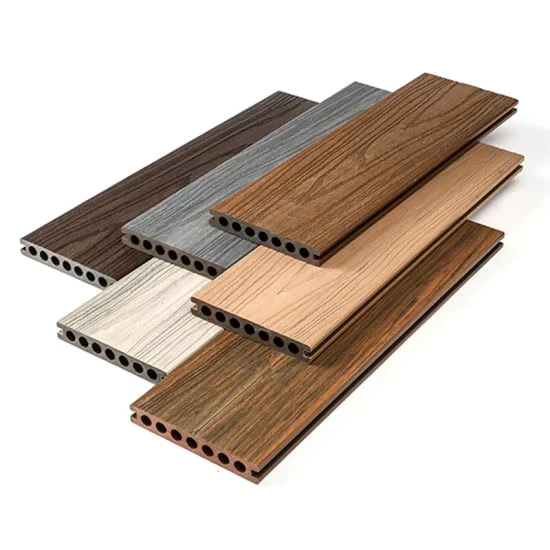 Weather Resistant 140*25 Water Proof Long Lasting WPC Floor Decking Wood Plastic Deck Composite Decking Boards