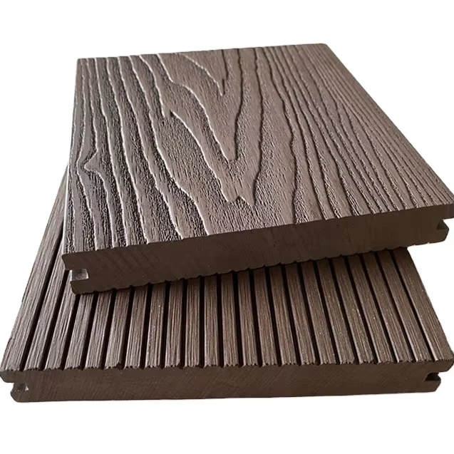 Wood Plastic Deck Waterproofing Composite Wood Decking Outdoor WPC Flooring